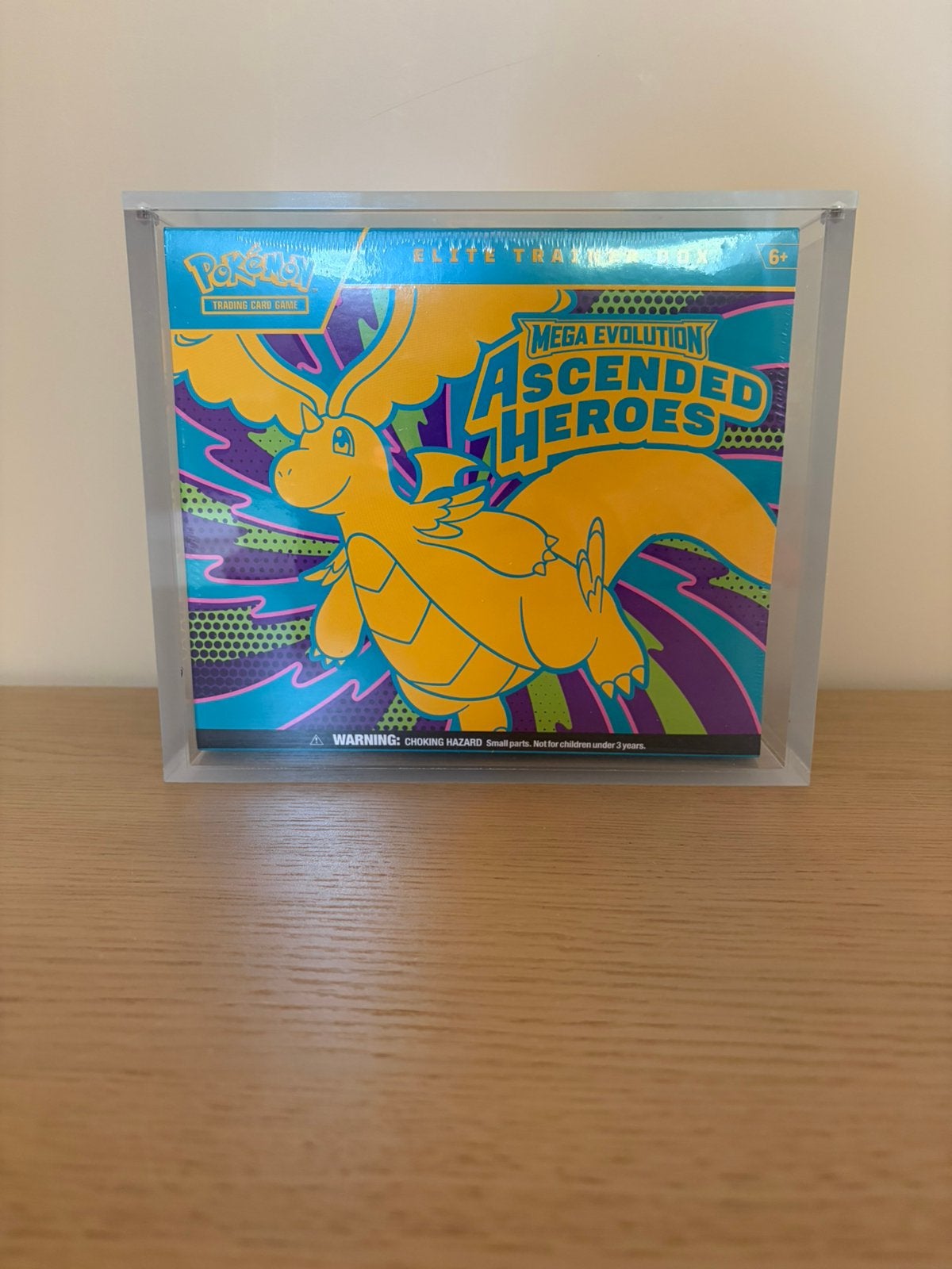 Ascended Heroes Elite Trainer Box Inclusief Acrylic, Ophalen of Verzenden, Nieuw, Boosterbox, Foil