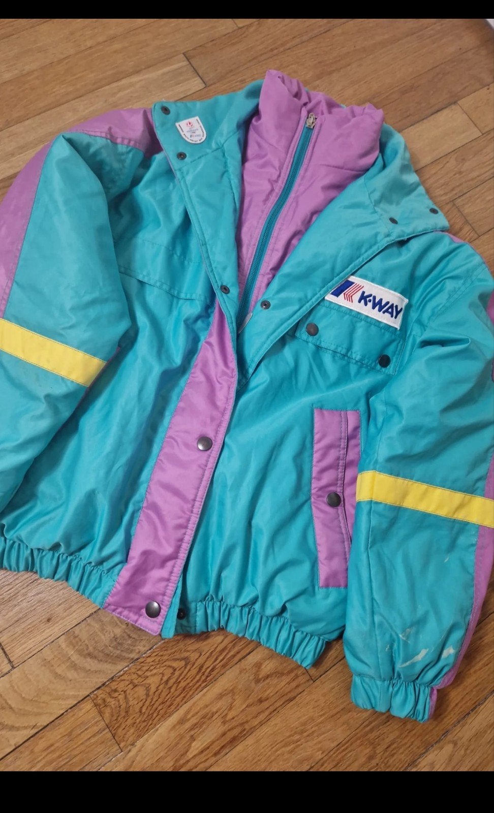 vintage retro jas, Ophalen of Verzenden, Gedragen, Maat 36 (S), Jack
