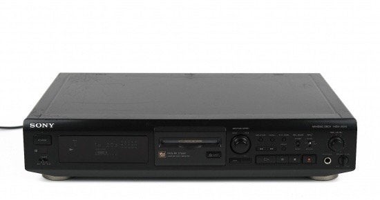 Sony MDS-JE530 MiniDisc Recorder + Afstandsbediening, Ophalen of Verzenden, Minidisc-recorder