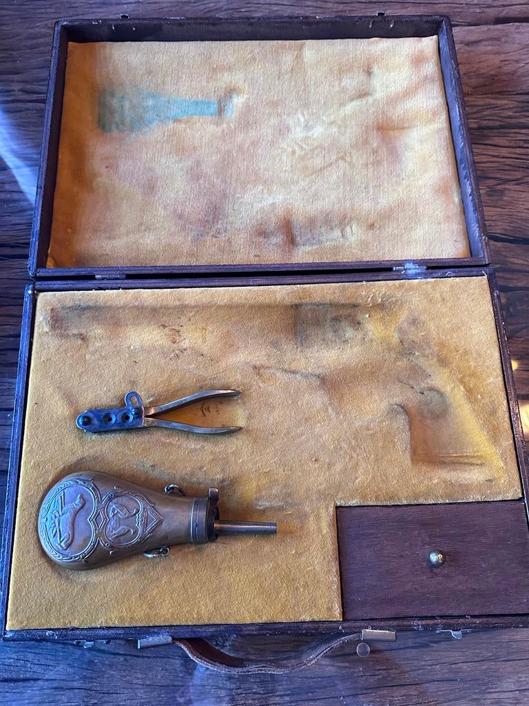Antieke Colt revolver kist., Ophalen of Verzenden