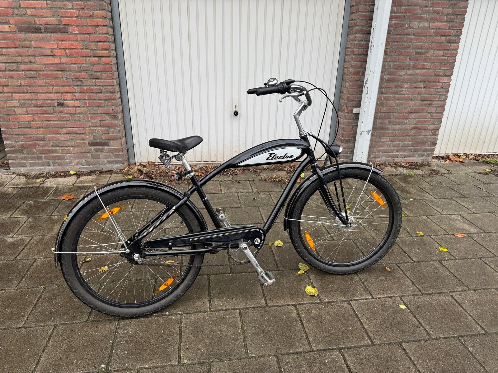 Electra Beach Cruiser - Zwart, Terugtraprem, Gebruikt, Versnellingen, Ophalen