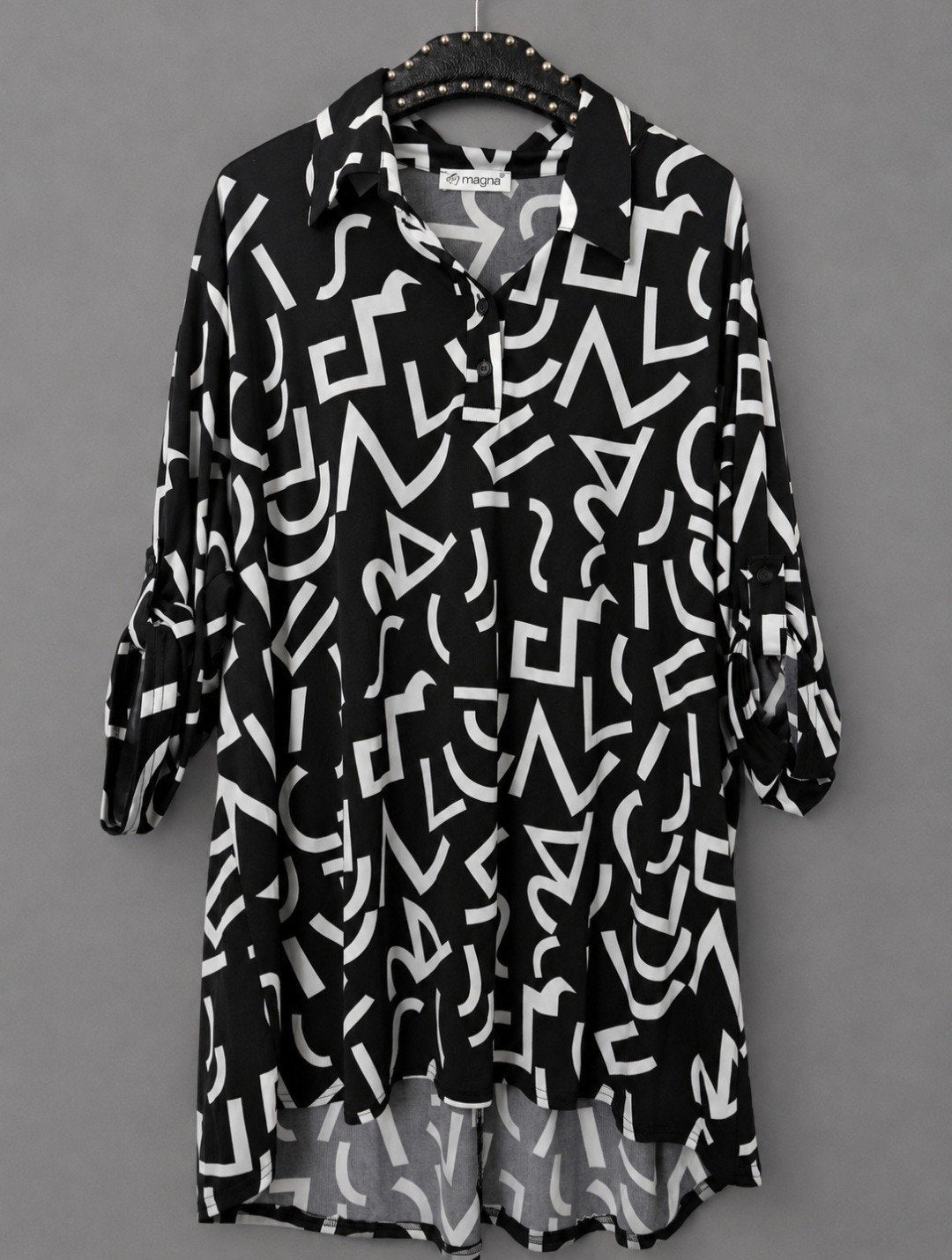 Magna blouse  56-58, Kleding | Dames, Ophalen of Verzenden, Blouse of Tuniek, Zwart, Magna