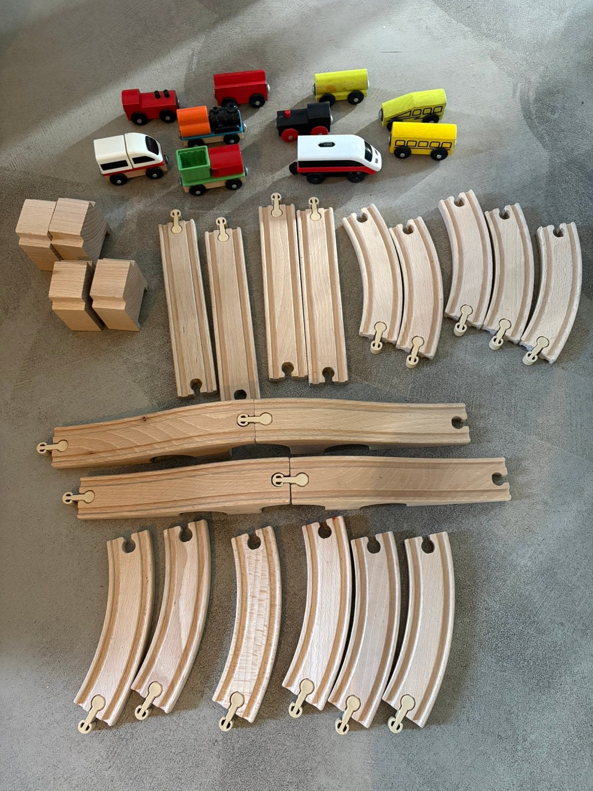 Houten treinbaan Ikea, Ophalen of Verzenden, Zo goed als nieuw