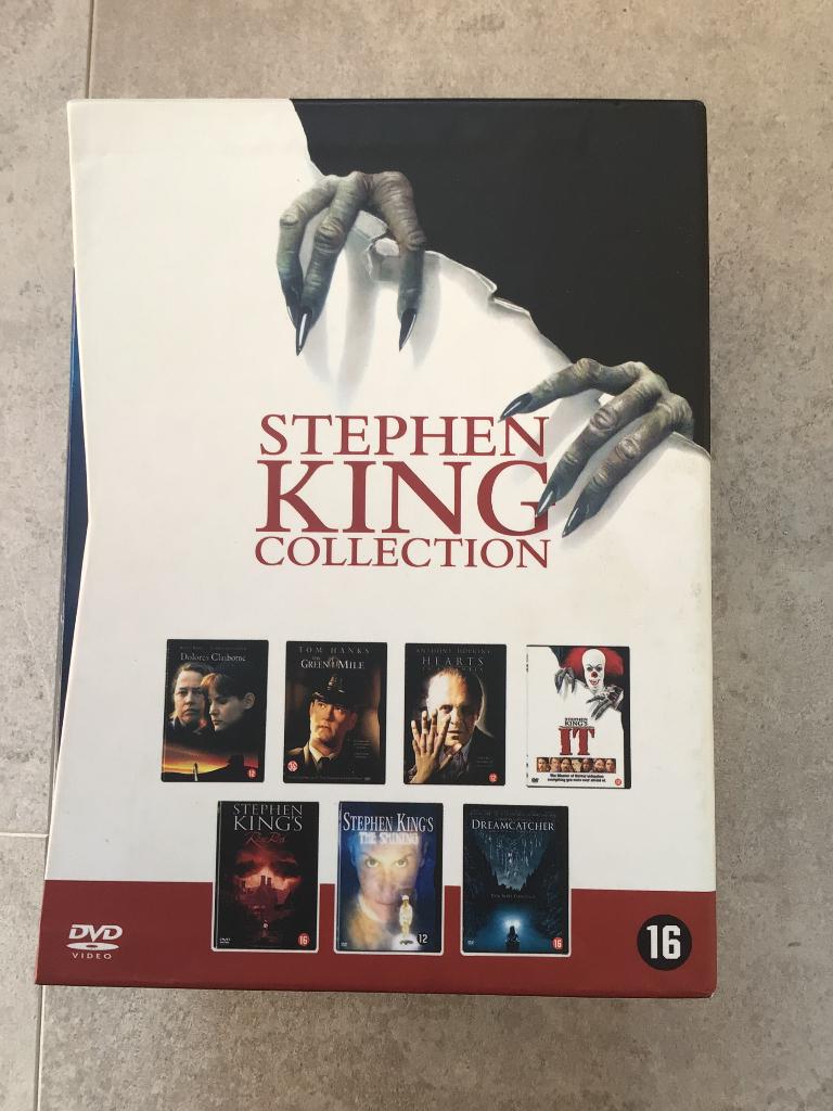Stephen King Collection BOX = 7 films, Alle leeftijden, Ophalen of Verzenden, Zo goed als nieuw, Boxset