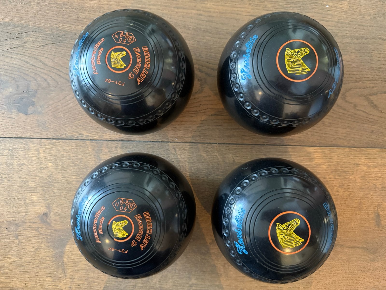 Henselite Dreamline XG Bowls Set - Maat 4, Ophalen, Gebruikt