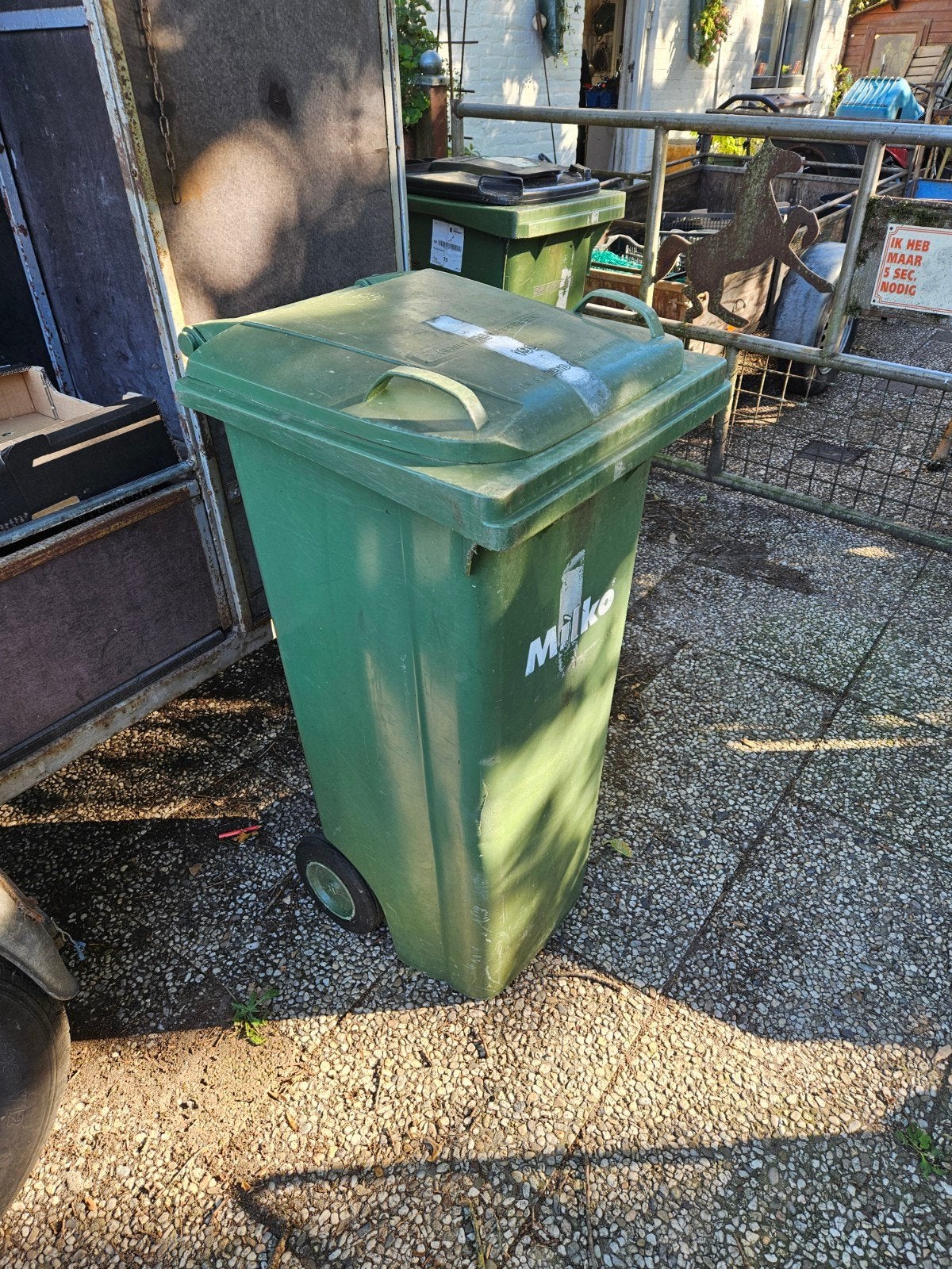 Goede gebruikte container ( kliko ) 100ltr, 40 liter of meer, Ophalen, Gebruikt