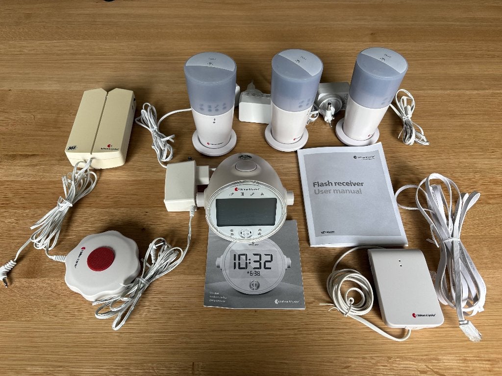 Bellman en Symfon Flash receivers en meer, Ophalen of Verzenden, Gebruikt, Detector, Sensor of Melder, Overige soorten