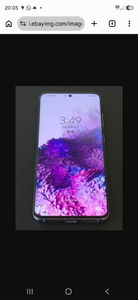 Samsung s20 256gb zgan met doos, Ophalen, Galaxy S20, Zwart, Touchscreen