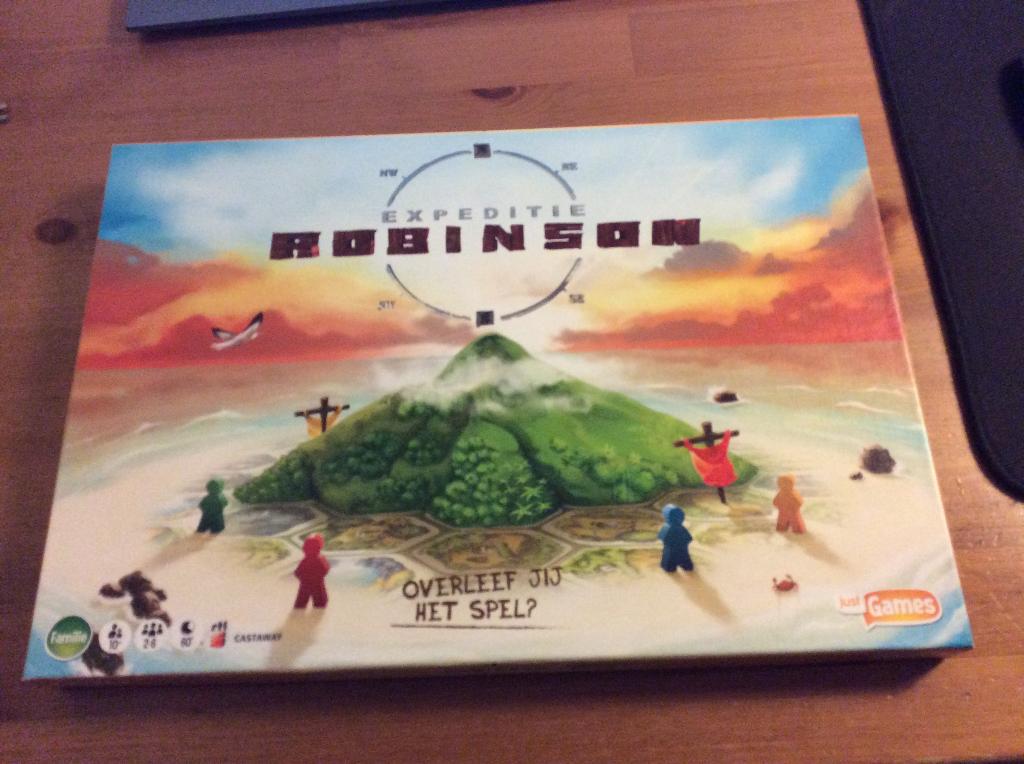 Expeditie Robinson spel. nieuw, onderdelen nog ingepakt, Een of twee spelers, Ophalen of Verzenden, Nieuw, Just Games