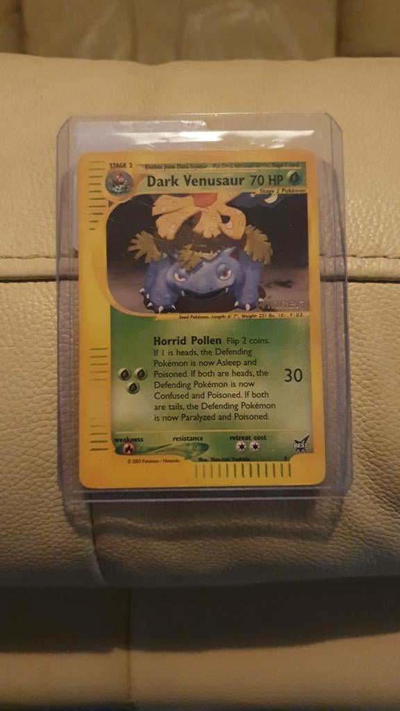 Pokémon kaarten: Dark Venusaur, Gengar, Dark Charizard, Ophalen of Verzenden