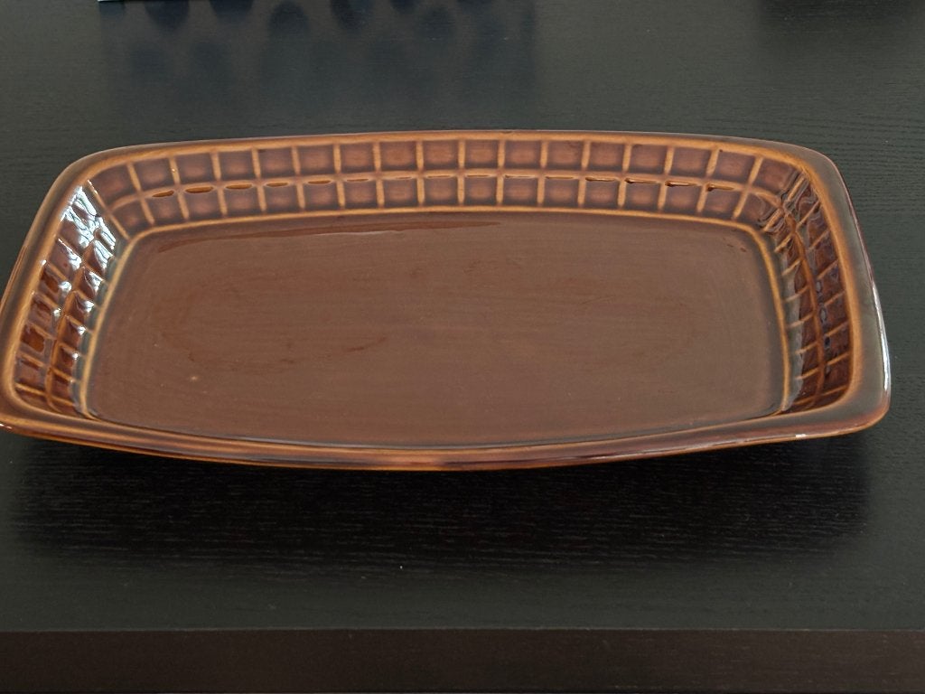 Vintage Pruszkow Pools servies serveerschaal, Huis en Inrichting, Keuken | Servies, Gebruikt, Ophalen of Verzenden, Schaal of Schalen