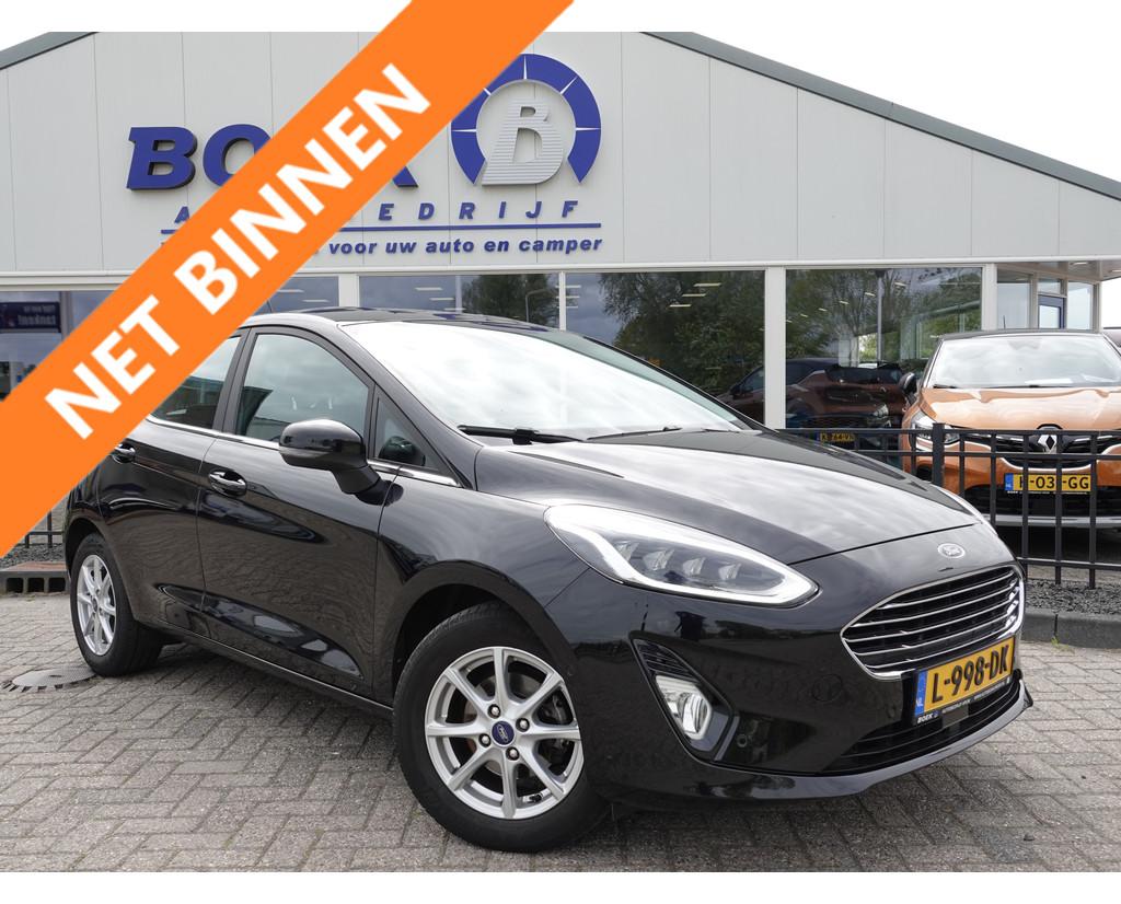 Ford Fiesta 1.0 EcoBoost 95PK Titanium ADAPT. CRUISE | BT-TE, Auto's, Voorwielaandrijving, 94 pk, Stof, Gebruikt