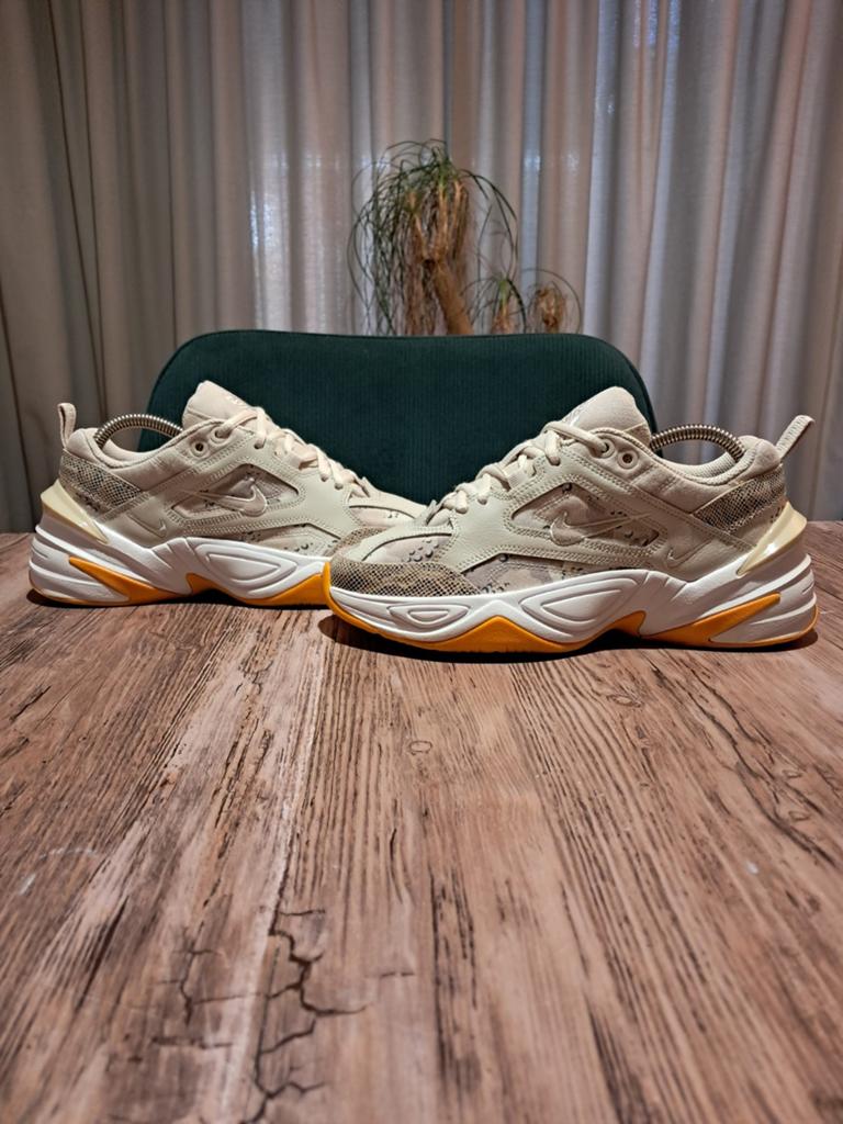 Nike M2K Tekno Special Edition 'Desert Camo' Size 37,5, Beige, Nike, Ophalen of Verzenden, Sneakers of Gympen