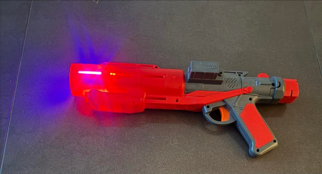 Star Wars Blaster Speeder Bike Trooper - Licht & Geluid, Verzamelen, Star Wars, Ophalen, Zo goed als nieuw, Gebruiksvoorwerp