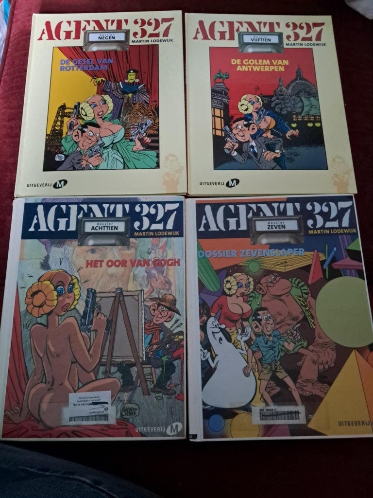 Agent 327 strip div, Meerdere stripboeken, Ophalen, Gelezen, Martin Lodewijk