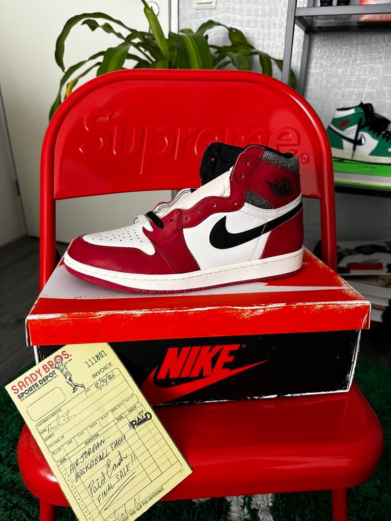 Jordan 1 lost and found maat 43, Overige kleuren, Nieuw, Ophalen of Verzenden, Sneakers of Gympen