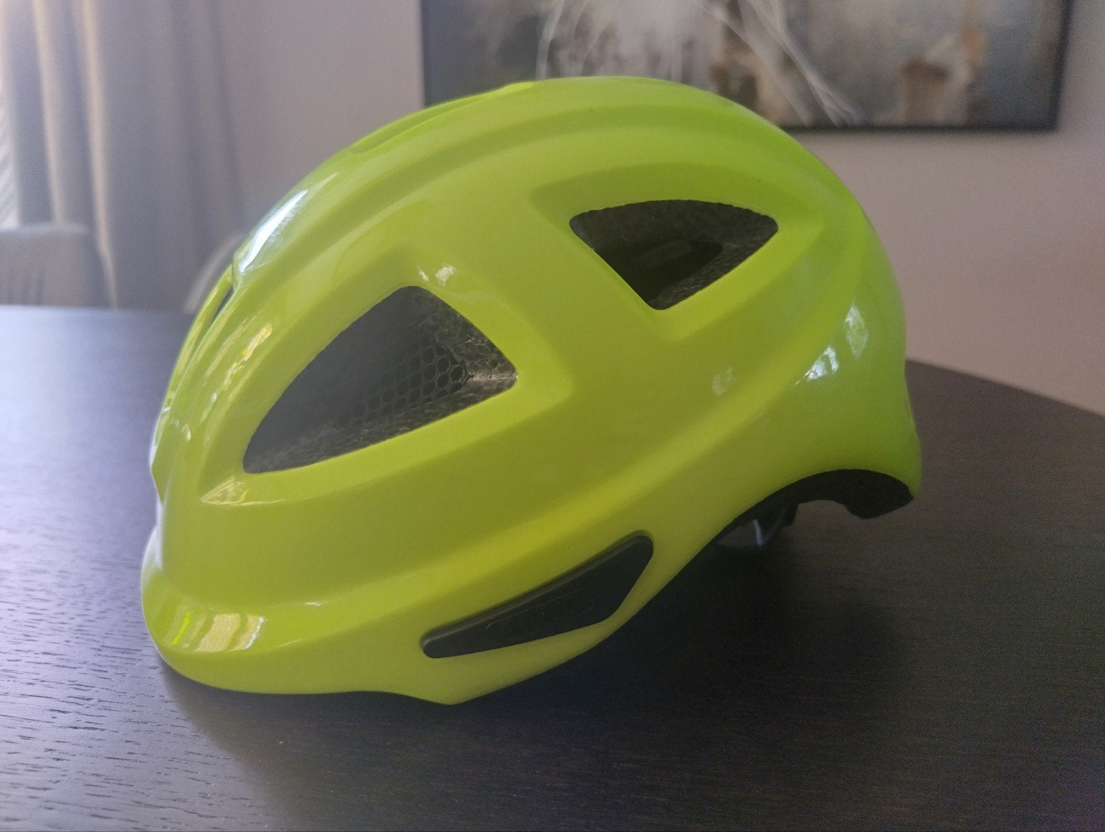 ABUS Anuky 2.0 kinderhelm geel – maat S (46-52 cm), Jongen of Meisje, Zo goed als nieuw, Abus, Ophalen