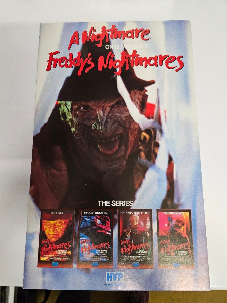freddy`s nightmares display reclame bord, Verzamelen, Ophalen, Zo goed als nieuw, Reclamebord
