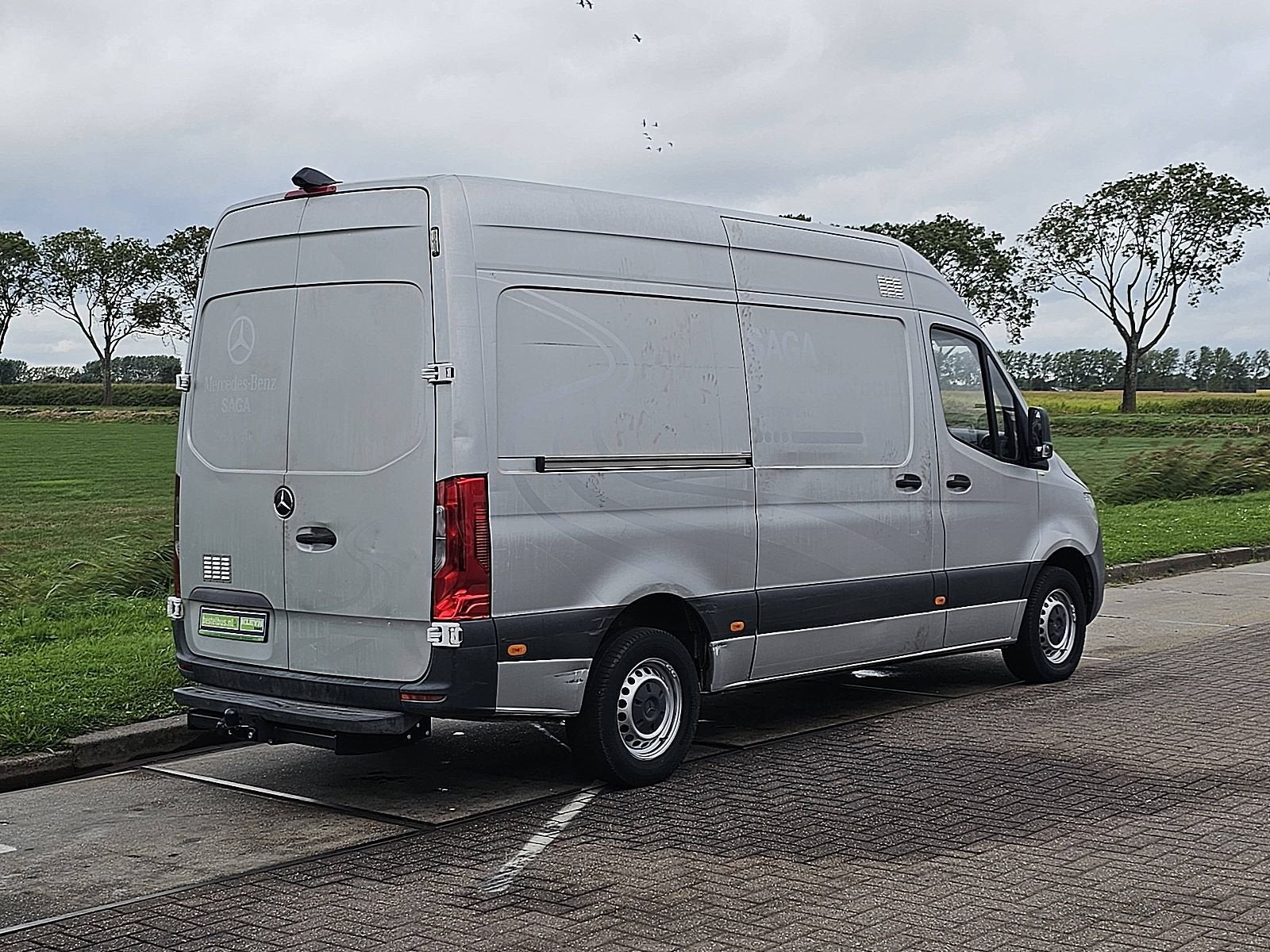 MERCEDES-BENZ SPRINTER 316 l2h2 mbux automaat!, Automaat, Gebruikt, Wit, Mercedes-Benz