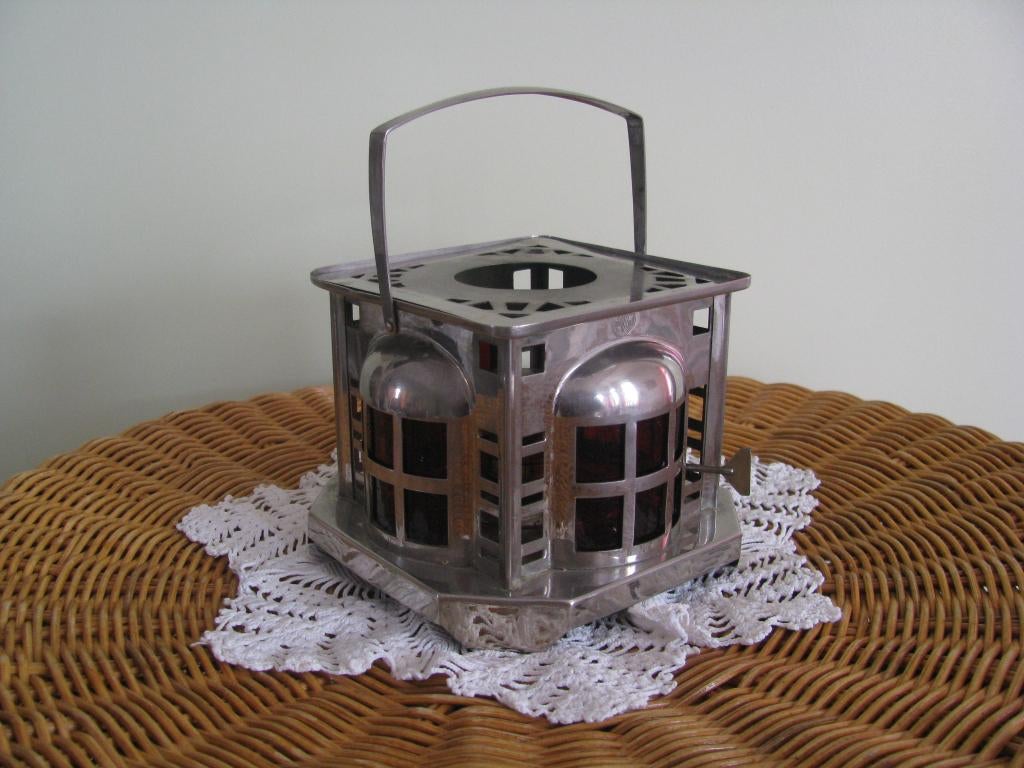 Art Deco * Daalderop theelicht * origineel & compleet *, Ophalen of Verzenden