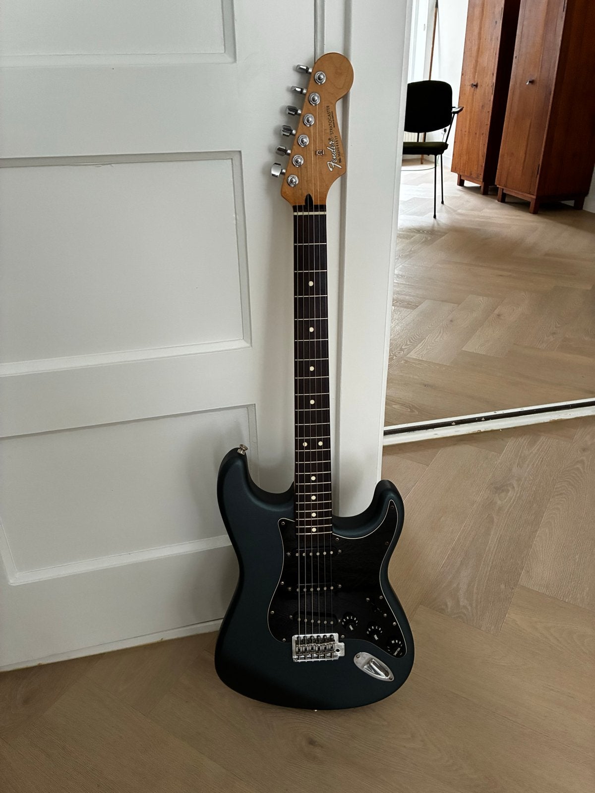 Fender Stratocaster met Behringer versterker, Muziek en Instrumenten, Ophalen, Fender, Gebruikt, Met versterker