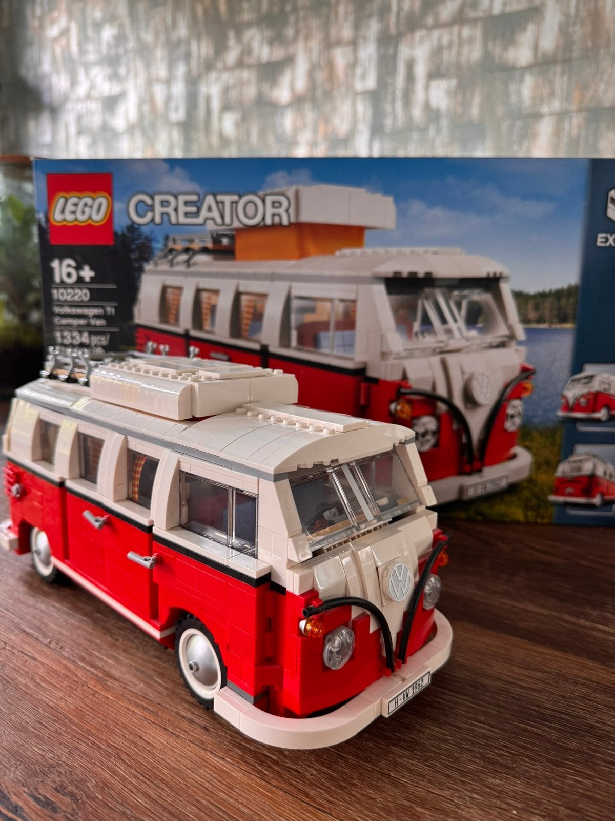 LEGO 10220 Volkswagen T1, Ophalen, Gebruikt, Lego, Inclusief accessoires