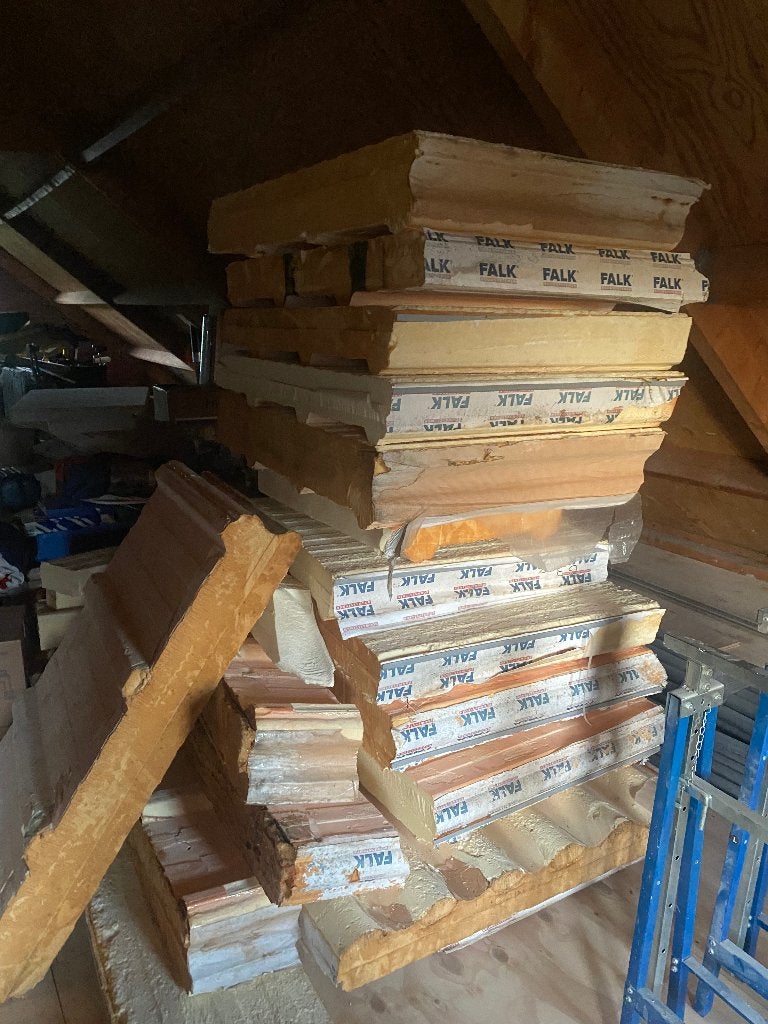Gratis isolatieplaten, Ophalen, 4 tot 8 cm, Gebruikt, Hardschuim (Pir)
