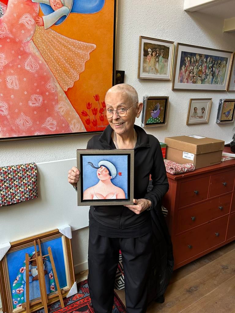 Ada Breedveld schilderij, Antiek en Kunst, Kunst | Schilderijen | Modern, Ophalen of Verzenden