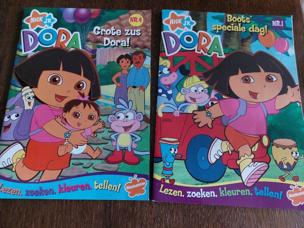 boekje van Dora, 5 of 6 jaar, Fictie algemeen, Jongen of Meisje, Ophalen of Verzenden