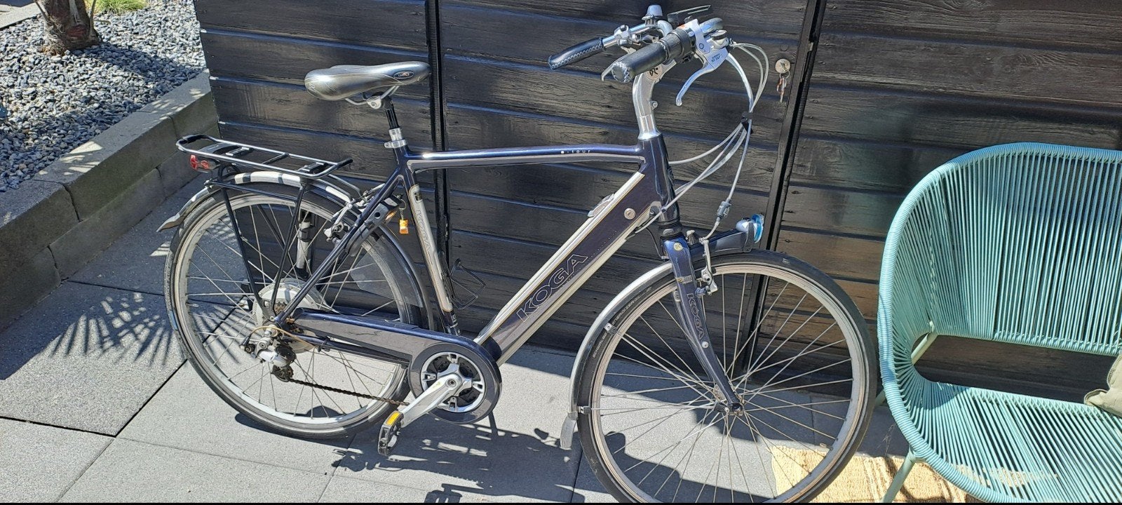 Koga E-Tour elektrische fiets met extra accu, Fietsen en Brommers, Elektrische fietsen, Gebruikt, 51 tot 55 cm, 30 tot 50 km per accu