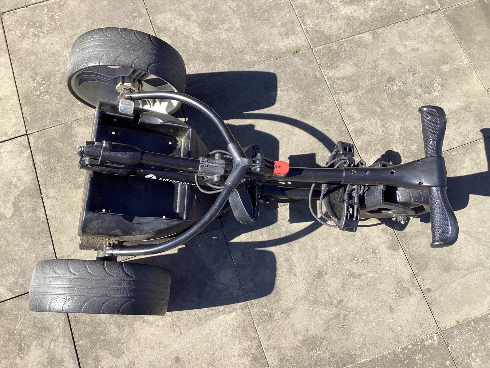 Elektrische golfkar.Merk motocaddi., Ophalen, Gebruikt, Golfkar