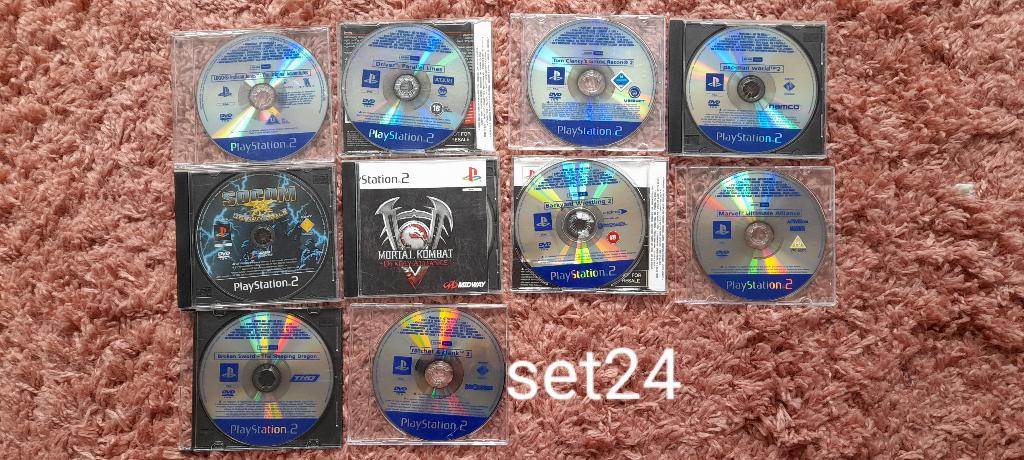 ps2 gamesx4 set 24, Gebruikt, 1 speler, Ophalen of Verzenden, Vanaf 3 jaar