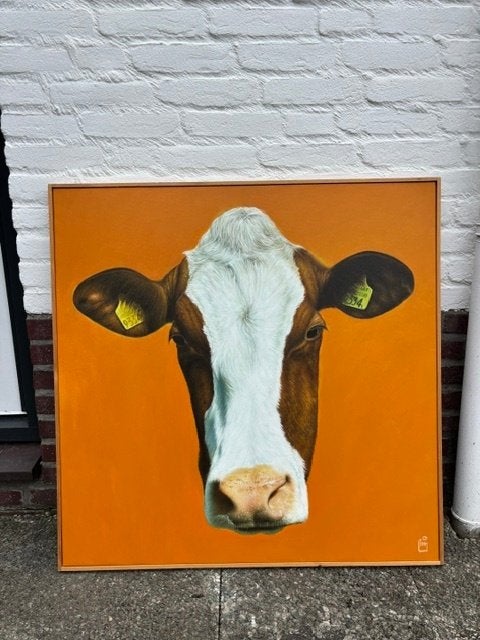 Schilderij (Koeien), Ophalen