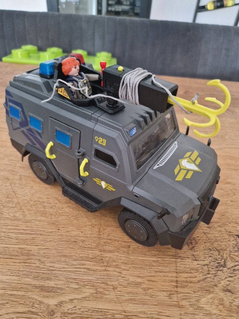 Playmobil city action arrestatieteam 71144, Ophalen, Complete set, Voertuig, Zo goed als nieuw