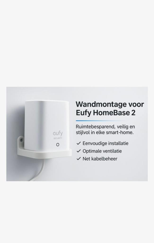 Houde Eufy homebase 2, Ophalen of Verzenden, Nieuw