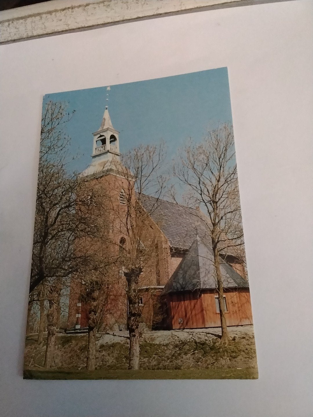 Oude ansichtkaart Losdorp, N.H. Kerk, Ophalen of Verzenden, 1960 tot 1980, Ongelopen, Groningen