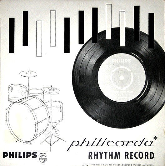 Philicorda Rhythm Record, 1970 jazz/latin loops 7" single, Gebruikt, Originele persing, 7 inch, Ophalen of Verzenden