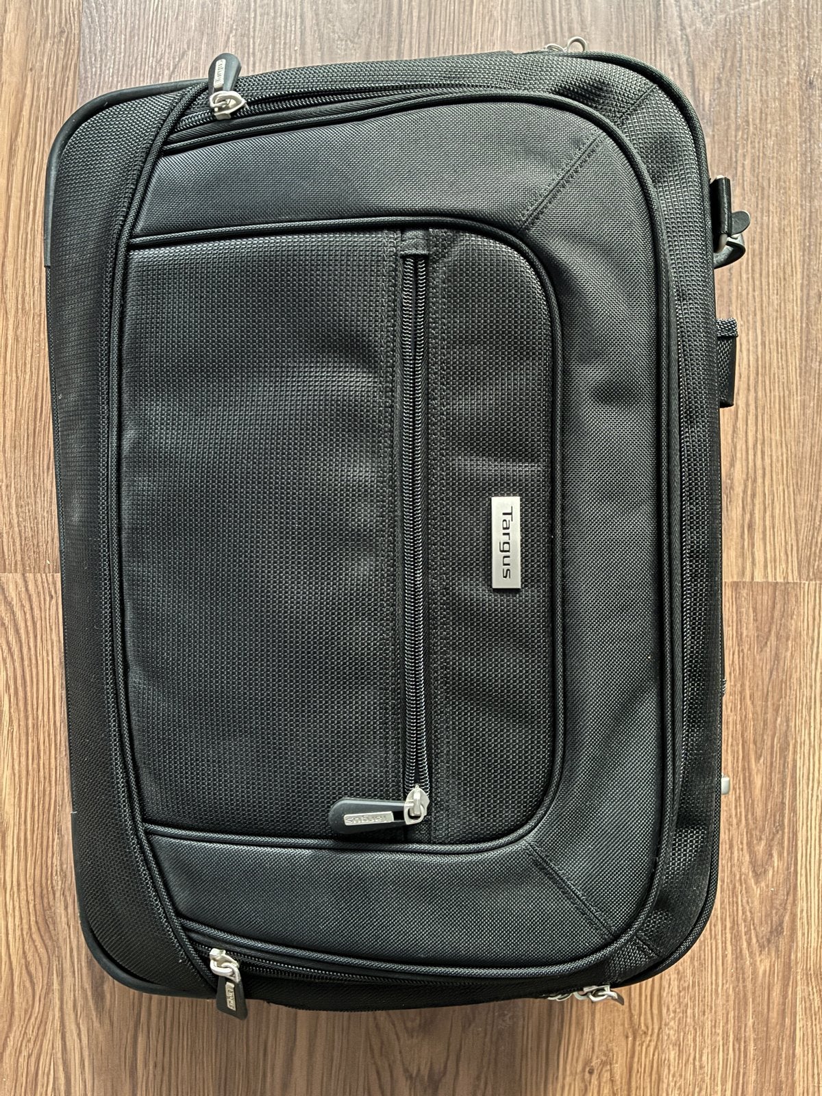 Targus Laptoptas / Aktetas - Zwart, 5 opbergvakken, Nieuw, Ophalen of Verzenden, Targus, Zwart