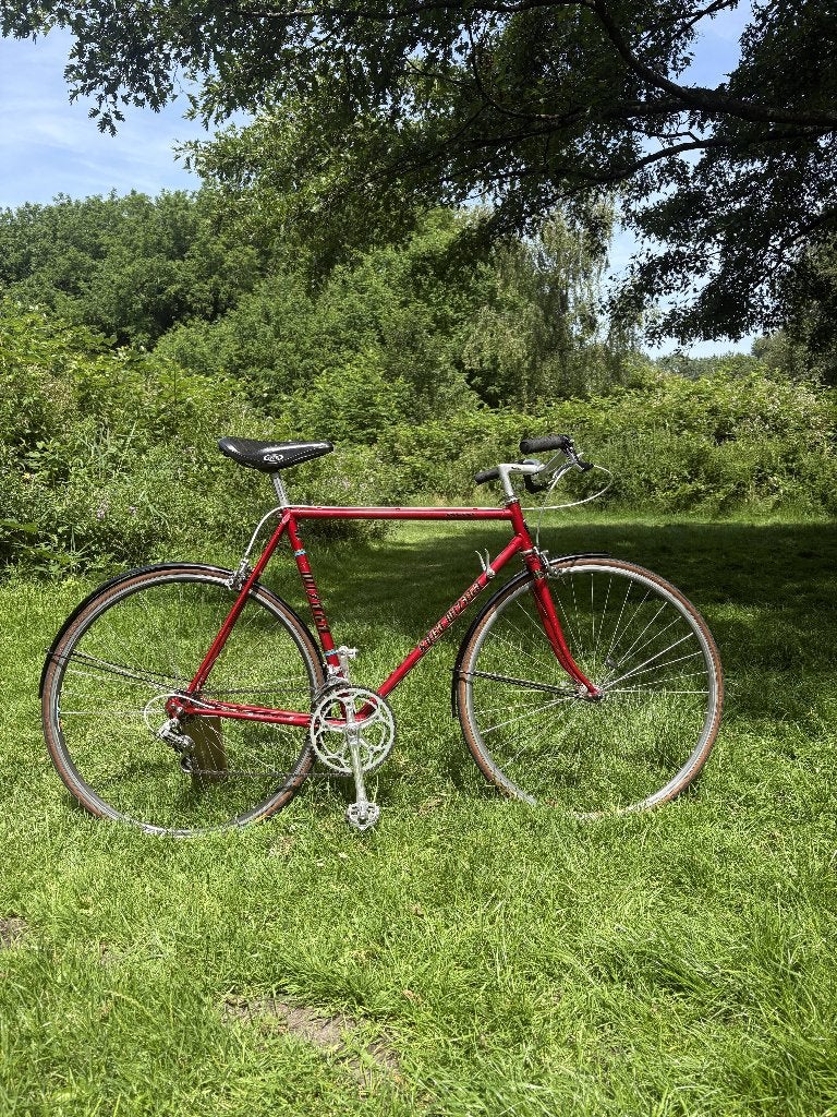 Koga Miyata Racefiets maat 56, Fietsen en Brommers, Fietsen | Racefietsen, Ophalen, 28 inch, Velgrem, Zo goed als nieuw