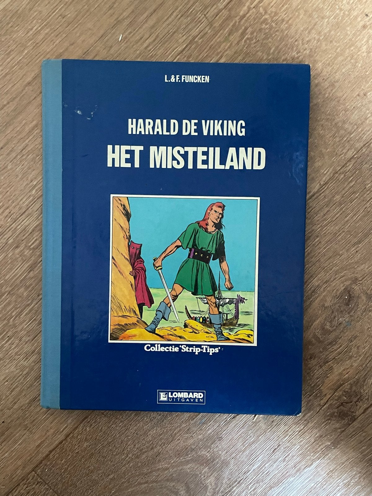 Harald de Viking - Het Misteiland - Collectie Strip-Tips, Boeken, Eén stripboek, Ophalen of Verzenden, Gelezen