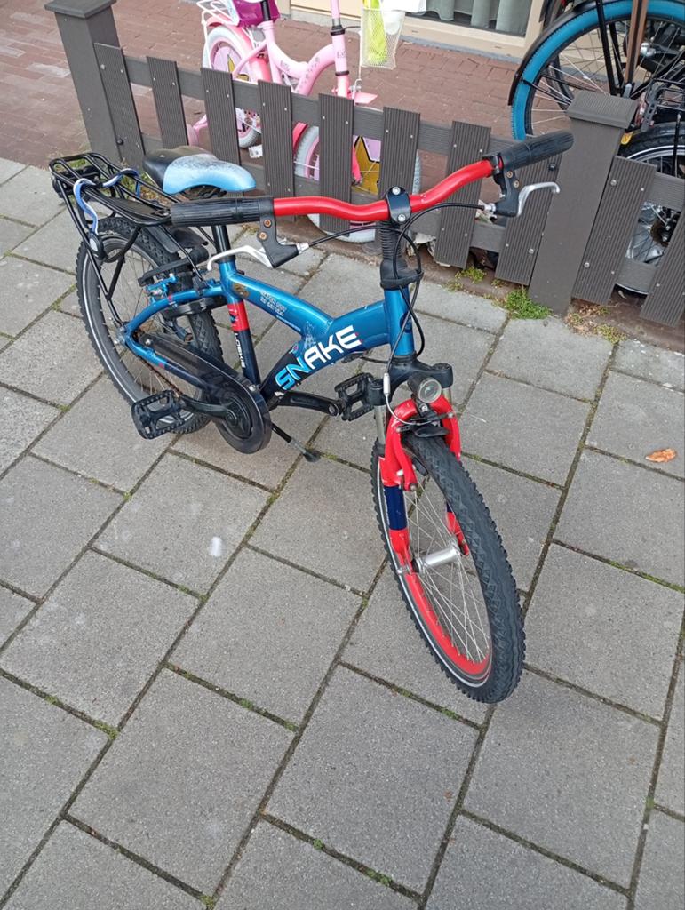 20 inch Snake Loekie kinderfiets jongens - Goede staat, Ophalen, Gebruikt, Overige merken