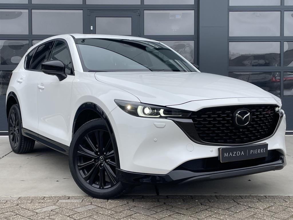 Mazda CX-5 2.0 SkyActiv-G 165 AUTOMAAT Sportive | NAVI | ACH, Auto's, Mazda, 15 km/l, Gebruikt, 4 cilinders, Wit
