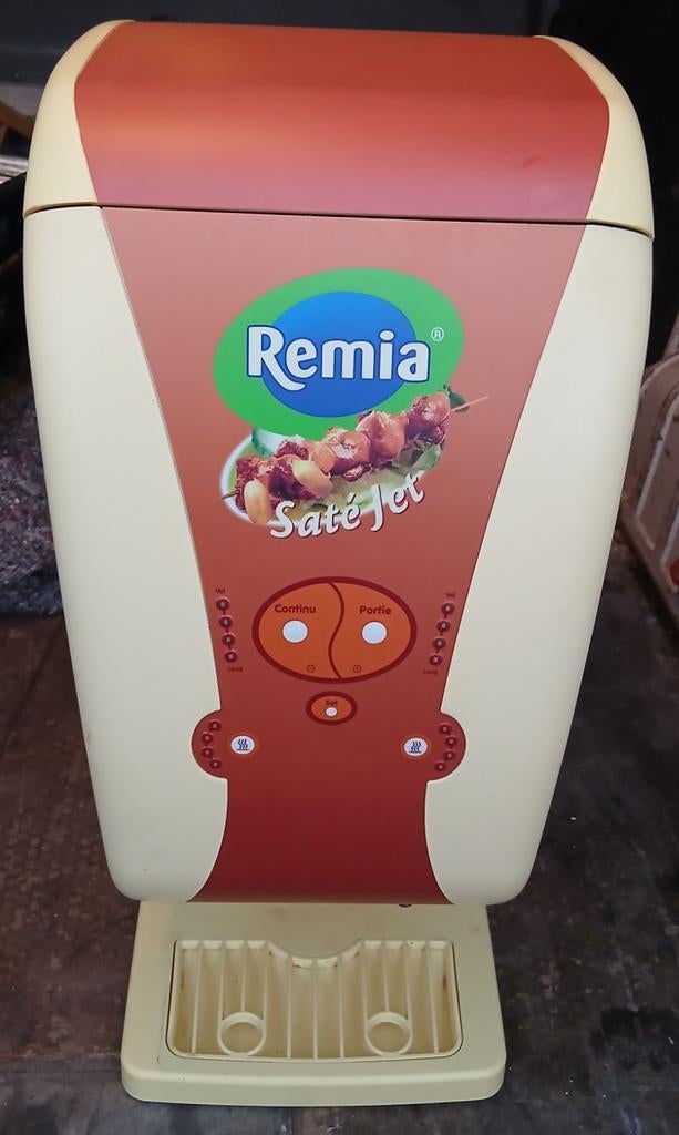 Remia SatéJet Sausdispenser - Professioneel, Ophalen, Gebruikt