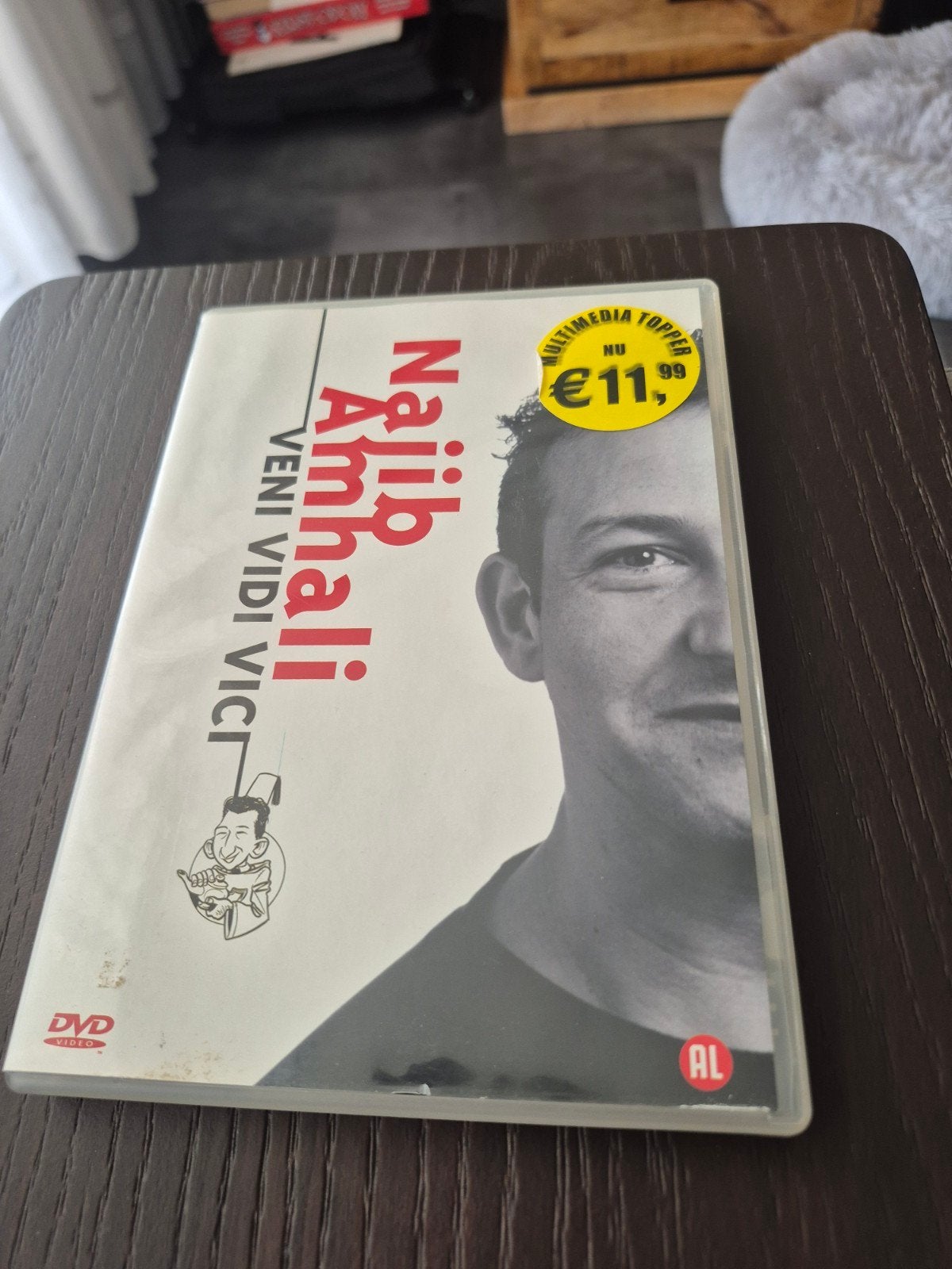 Najib Amhali - Veni Vidi Vici DVD, Stand-up of Theatershow, Alle leeftijden, Najib Amhali, Gebruikt
