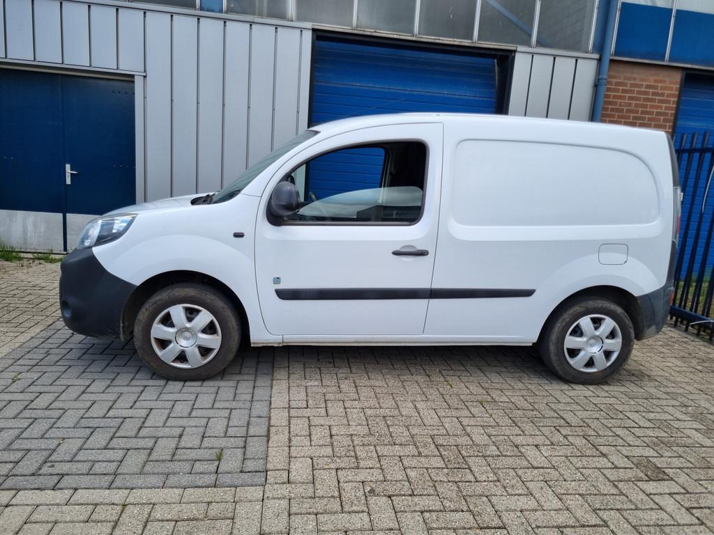 Renault Kangoo Z.E. Express 22 kwh trekhaak, koopaccu inruil, Gebruikt, Wit, 2 stoelen, Electronic Stability Program (ESP)