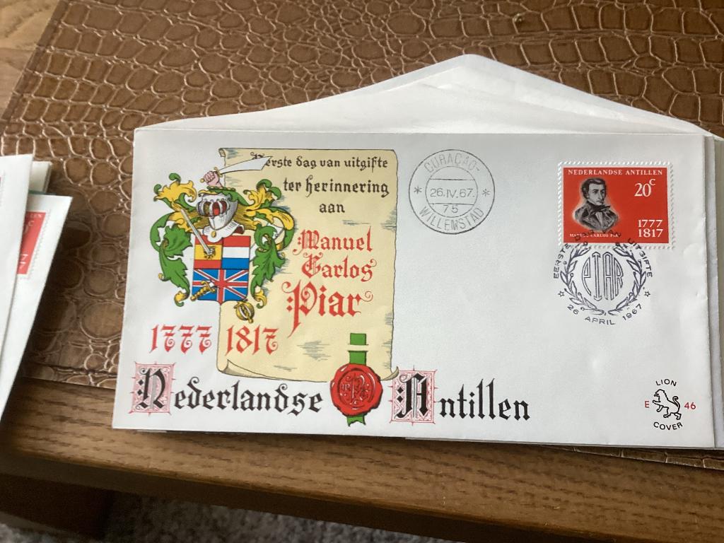 No1598 Nederlandse Antillen E46 Heb van Nederland jaargangen, Postzegels en Munten, Ophalen, Onbeschreven, Rest van de wereld