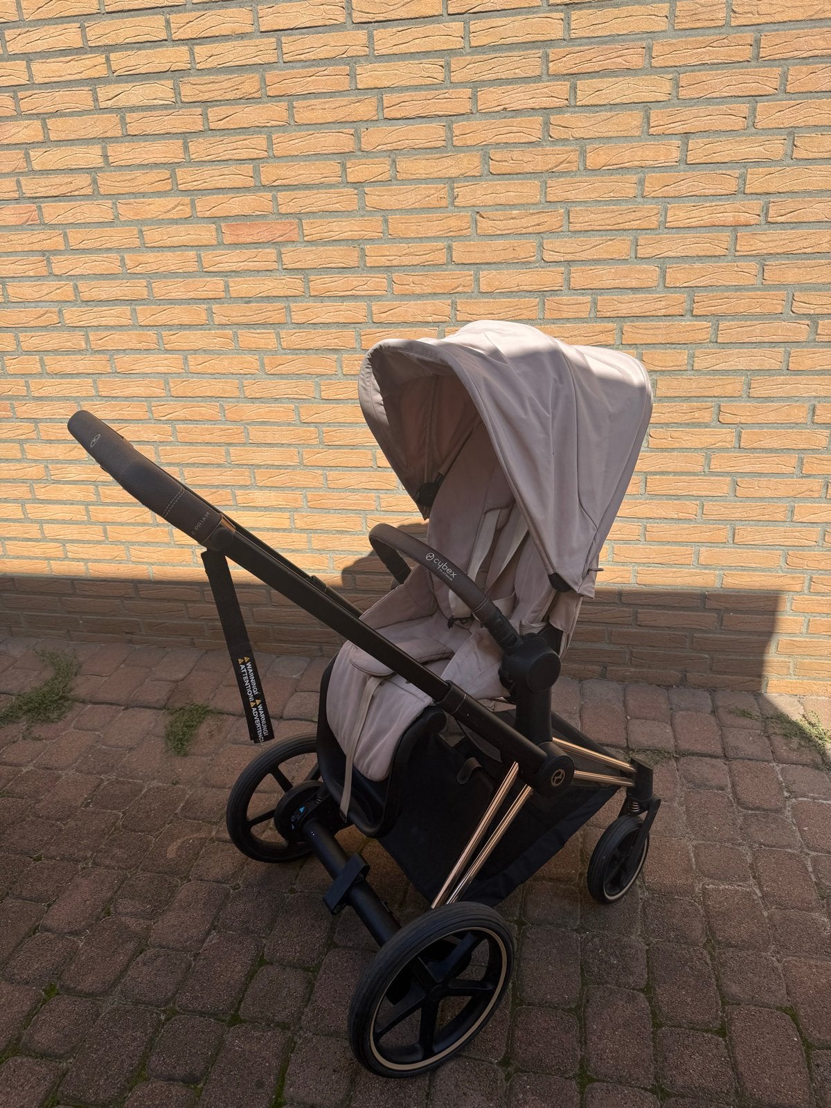 Cybex E-Priam kinderwagen met schommel/wiegfunctie, Ophalen of Verzenden, Gebruikt, Kinderwagen, Overige merken
