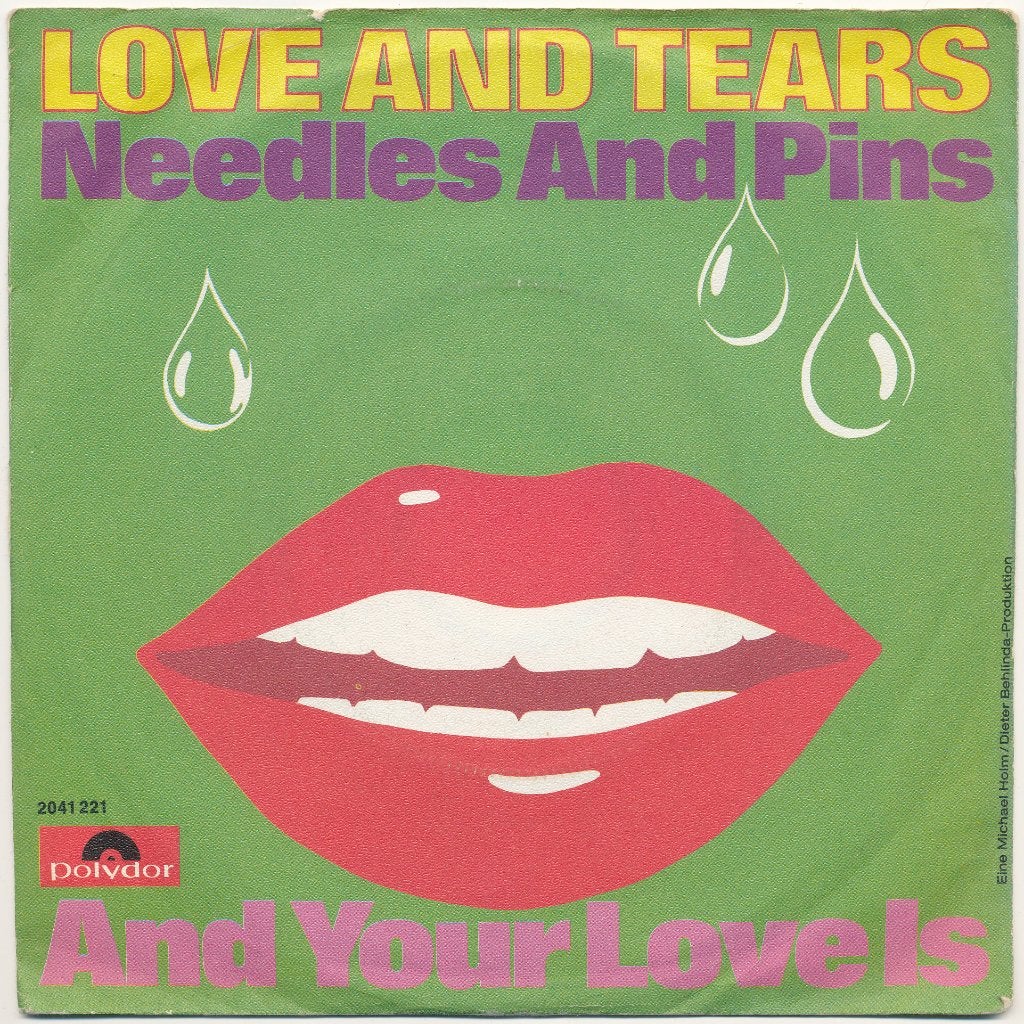 Love and Tears - Needles and pins / And your love is, Ophalen of Verzenden, Gebruikt, 7 inch, Pop