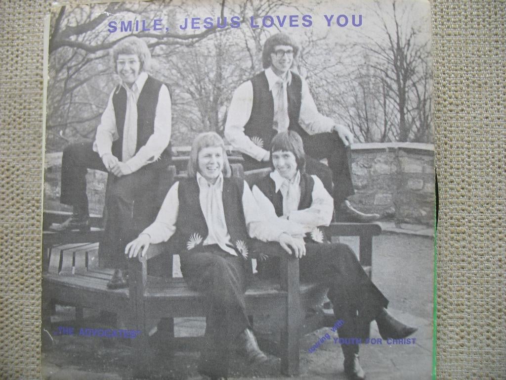 The Advocates - Smile, Jesus loves you (e.p. + 3), Cd's en Dvd's, Vinyl Singles, Gebruikt, 7 inch, Single, Ophalen of Verzenden