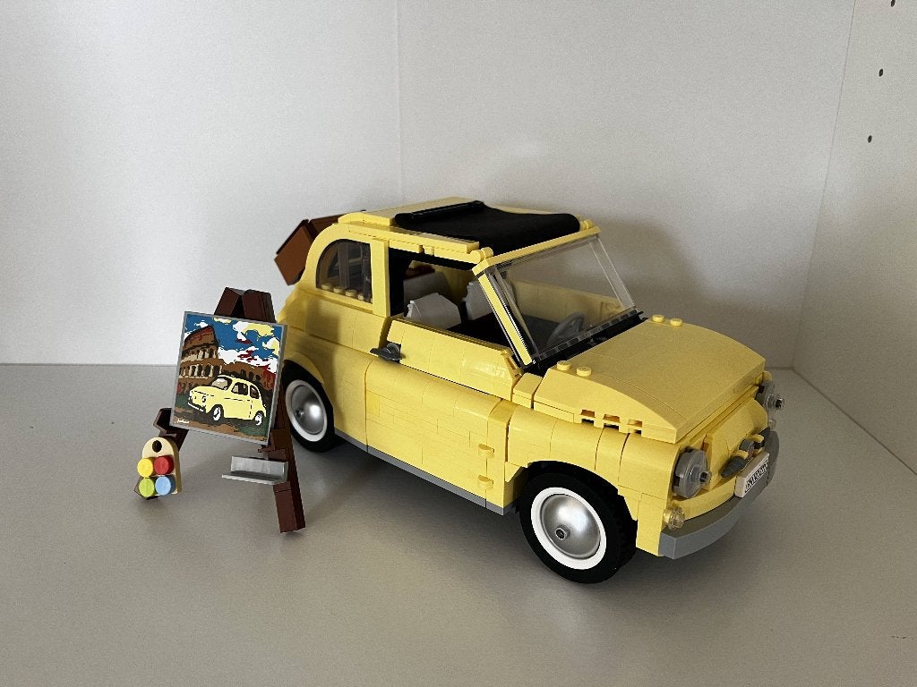 LEGO Creator Expert Fiat 500 - 10271, Lego, Compleet, Ophalen of Verzenden, Zo goed als nieuw